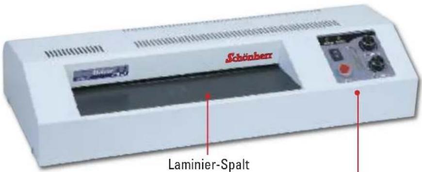 Schönherr 3210 - Bedienungs-Elemente Laminier-System - 1