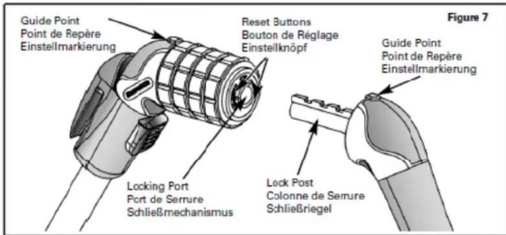 Kryptonite Kryptoflex 1218 - Zum Einstellen Ihrer eigenen Kombination: - 1