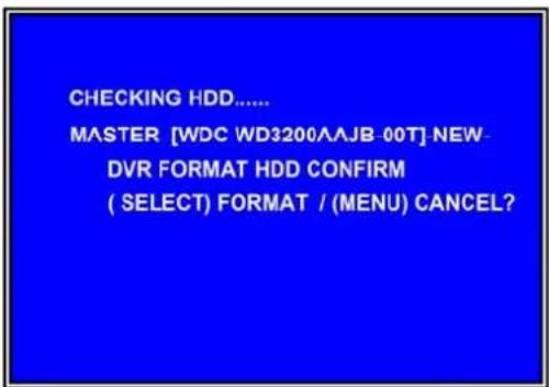 SKYTRONIC DVR 351.124 - Formateren Hard Drive - 1