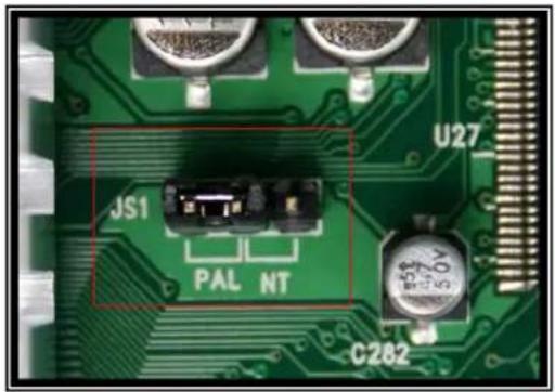 SKYTRONIC DVR 351.124 - NTSC/PAL Output select - 1