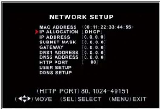 SKYTRONIC DVR 351.124 - Netwerk Setup - 2