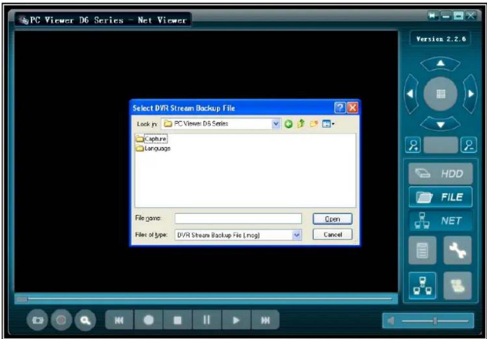 SKYTRONIC DVR 351.124 - FILE Abspielmode: (nur wenn ein USB Speicherstick an Ihren PC angeschlossen ist) - 1