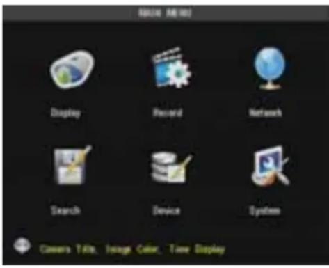 SKYTRONIC DVR 351.116 - Main Menu - 1