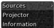 MERIDIAN 810 - Configuring the sources - 1