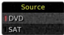 MERIDIAN 810 - Selecting a source - 1