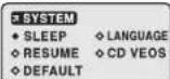 SAMSUNG MCD-CF370 - SYSTEM function - 2