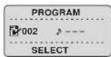 SAMSUNG MCD-CF370 - PROGRAM function - 3