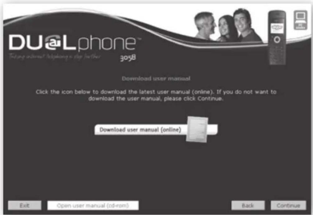 RTX Dualphone 3058 - Installing software (from CD) - 3