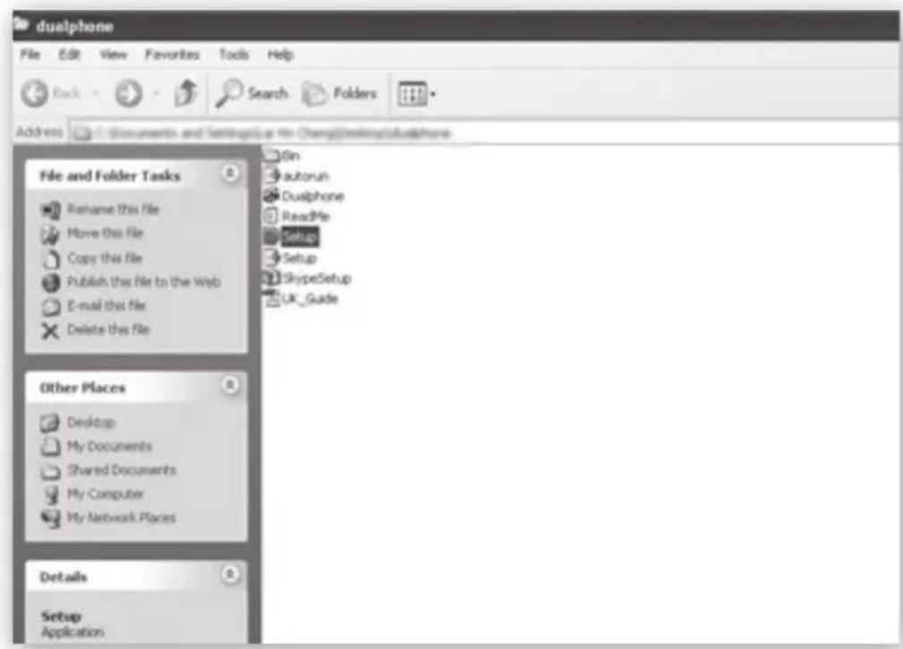 RTX Dualphone 3058 - Installing software (from CD) - 1