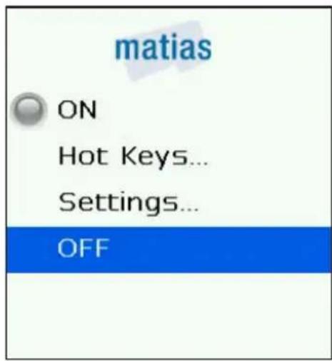Matias Folding Keyboard - Q I W 2 € 3 R - 18