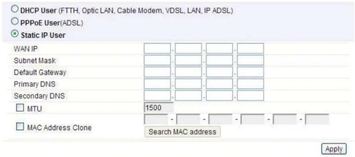 Totolink A2004NS - Static IP - 1