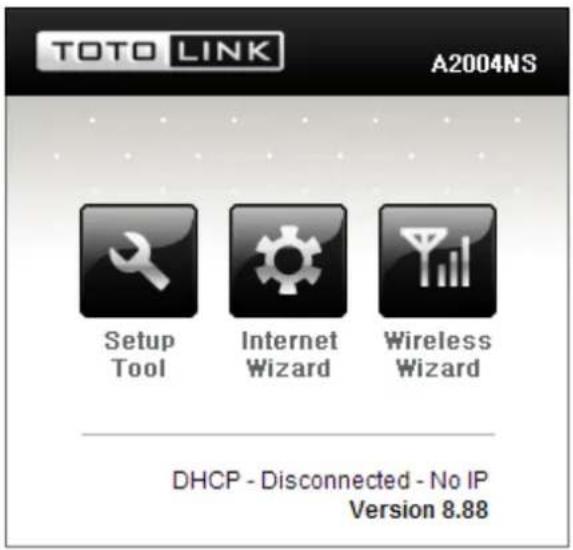 Totolink A2004NS - Login Web Interface - 2