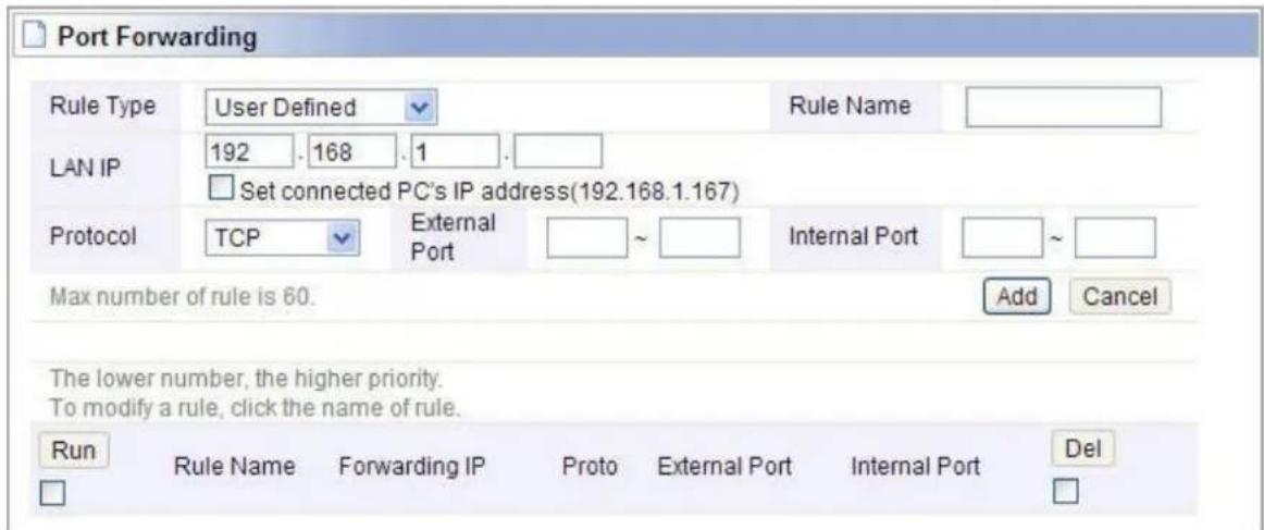 Totolink A2004NS - Port Forwarding - 1