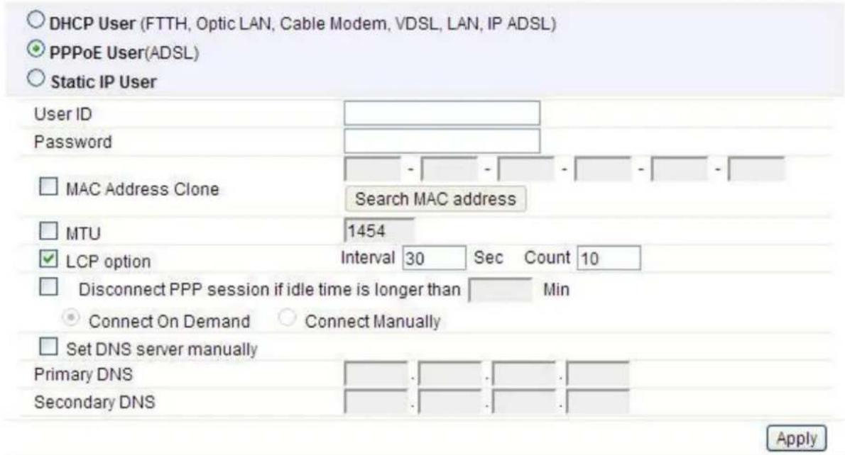 Totolink A2004NS - PPPoE User (ADSL) - 1