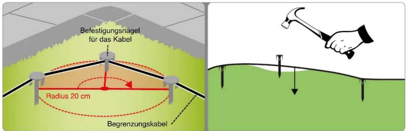 AMBROGIO L85 - Verlegen des Kabels auf dem Boden - 2