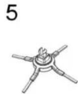 RoboJet Air AH-157 - Components of the cleaner: - 4