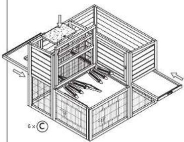 Trixie 62406 - Aufbauanleitung/Assembling Instruction - 7