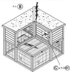 Trixie 62406 - Aufbauanleitung/Assembling Instruction - 10