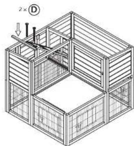 Trixie 62406 - Aufbauanleitung/Assembling Instruction - 6
