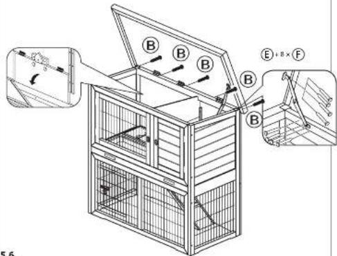 Trixie 62302 - Aufbauanleitung/Assembling Instruction - 6