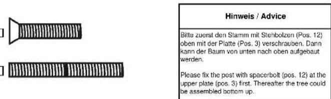 Trixie My Kittie Darling - Aufbauanleitung / Assembling Instruction & Stückliste / Parts List - 3