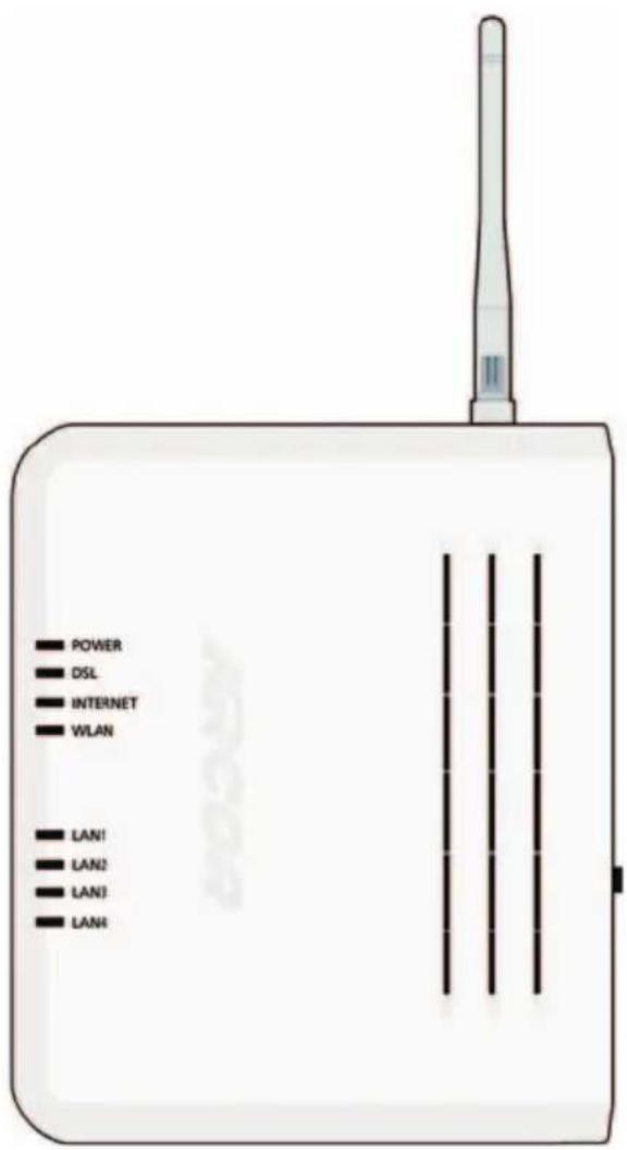 Arcor Easy Box A 300 WLAN - LED-Anzeige - 1