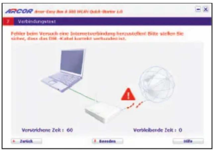 Arcor Easy Box A 300 WLAN - Hinweis: - 10