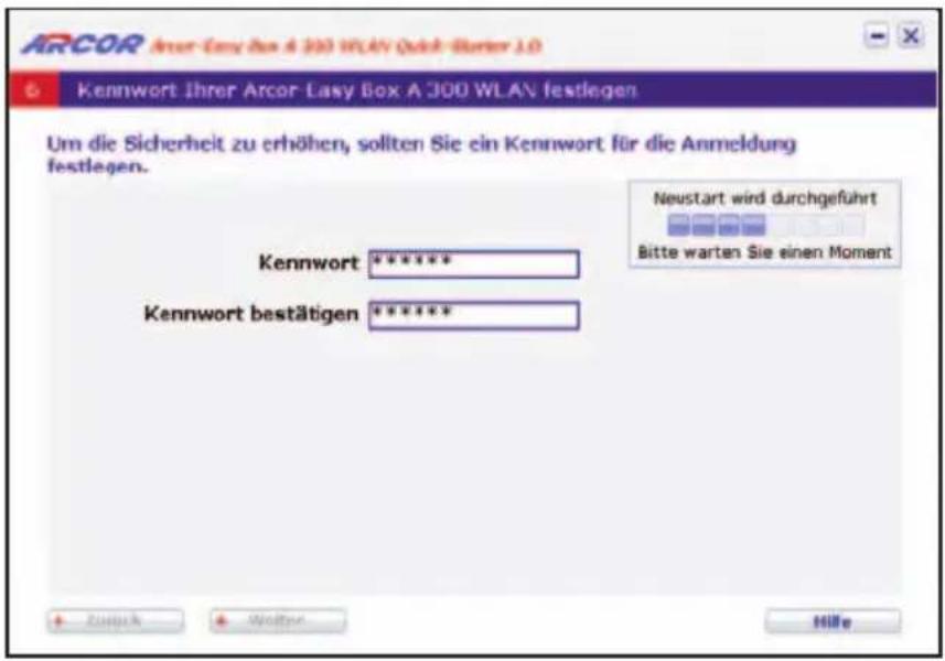 Arcor Easy Box A 300 WLAN - Hinweis: - 8