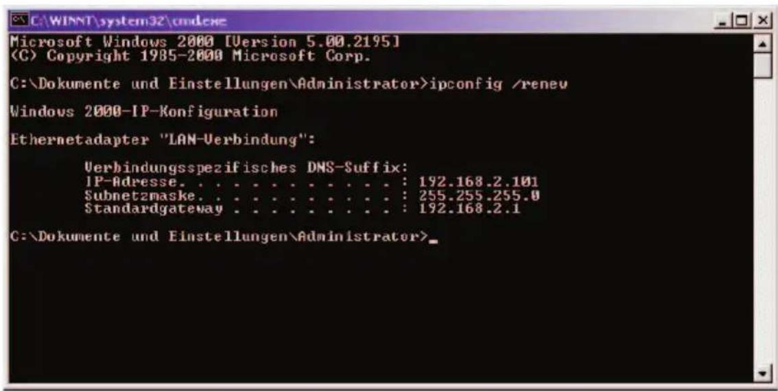 Arcor Easy Box A 300 WLAN - Beziehen der IP-Einstellungen von der Arcor-Easy Box - 3
