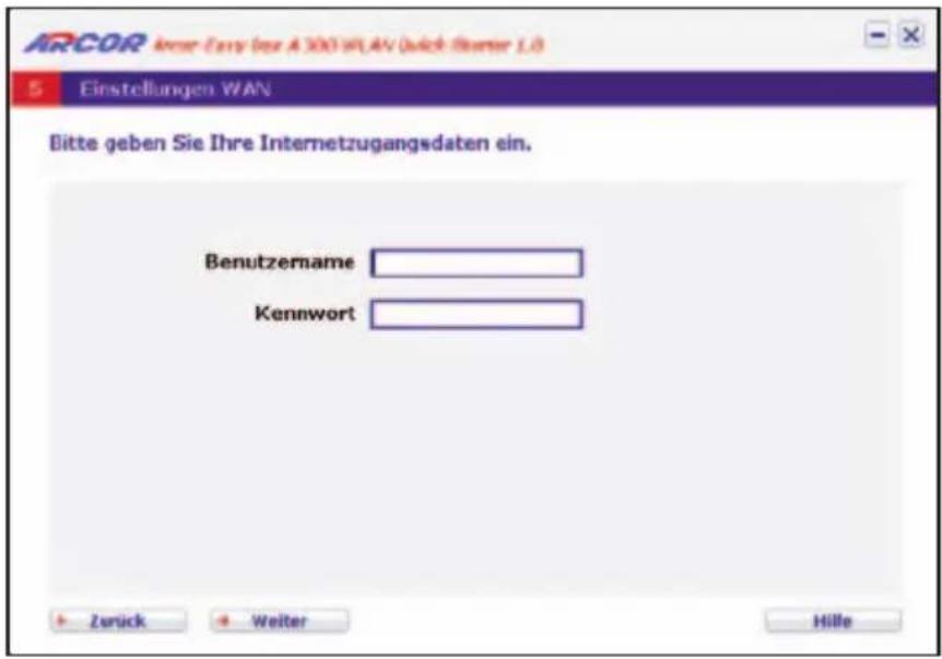 Arcor Easy Box A 300 WLAN - Hinweis: - 4