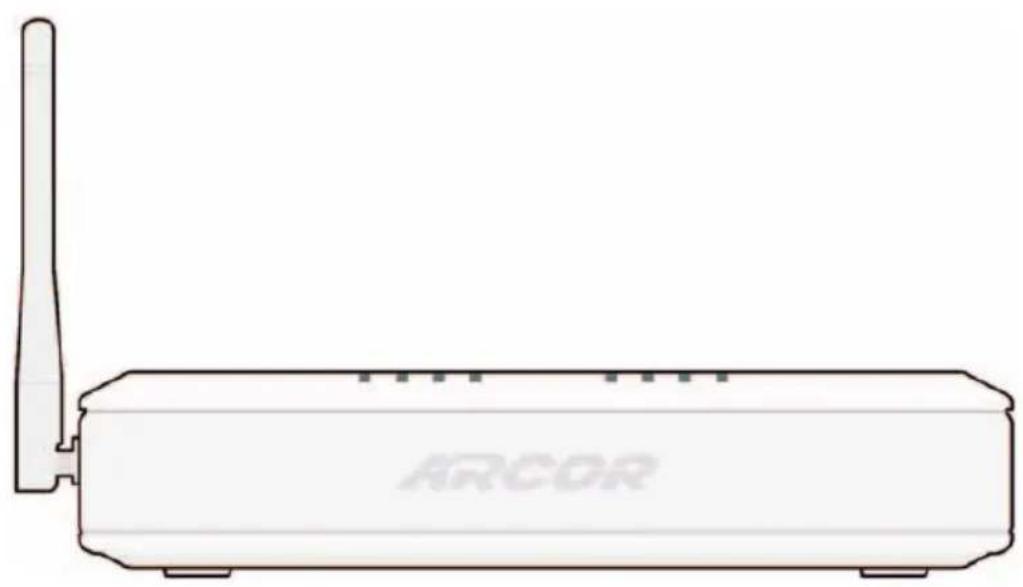 Arcor Easy Box A 300 WLAN - Beschreibung des Gehäuses - 1