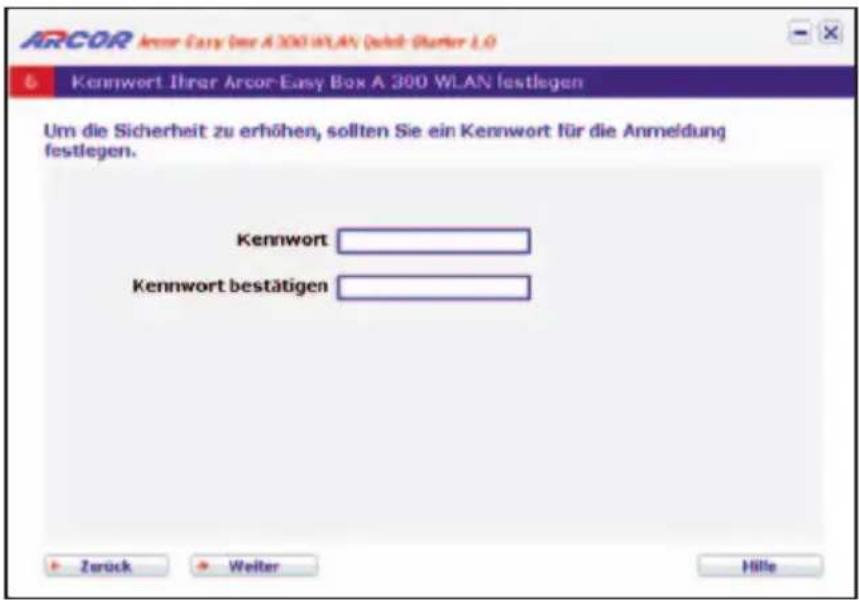 Arcor Easy Box A 300 WLAN - Hinweis: - 5