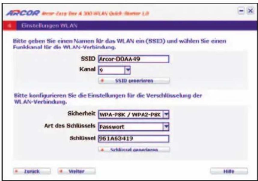 Arcor Easy Box A 300 WLAN - Hinweis: - 2