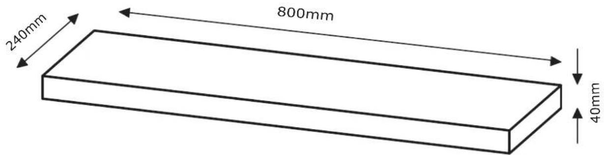 JYSK Abild (80x4x24) - ABILD - 1