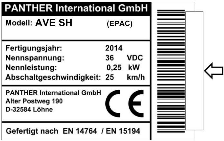 Ave Sport Hybrid SH11 (2014) - Kennzeichen - 1