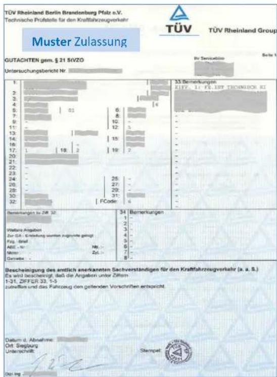 Ave Sport Hybrid SH11 (2014) - Zulassung - 1