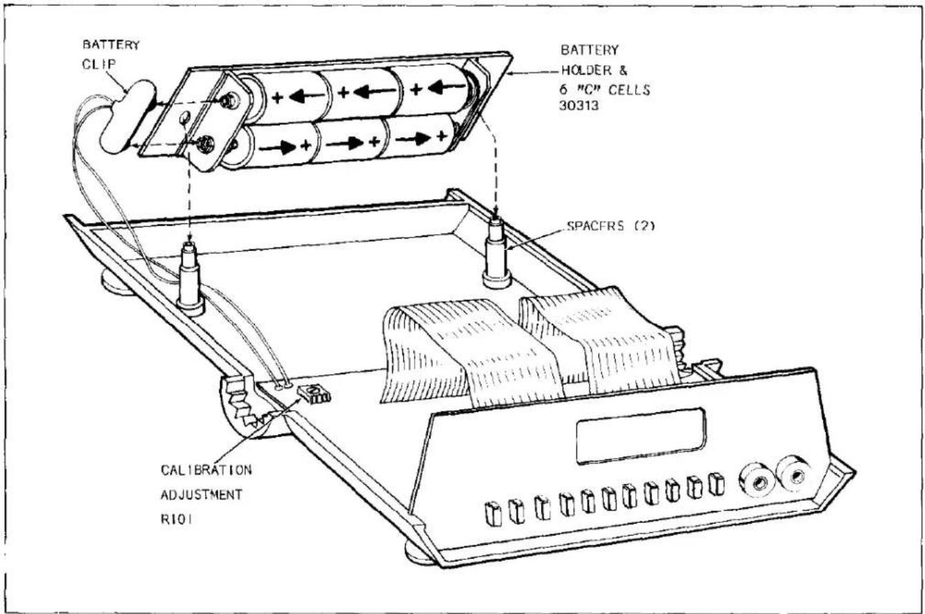 Keithley 169 - 6-11. Calibration Adjustment. - 1
