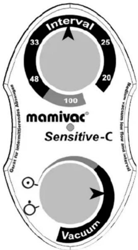 Mamivac Sensitive-C - Ausschalten des Gerätes: - 2