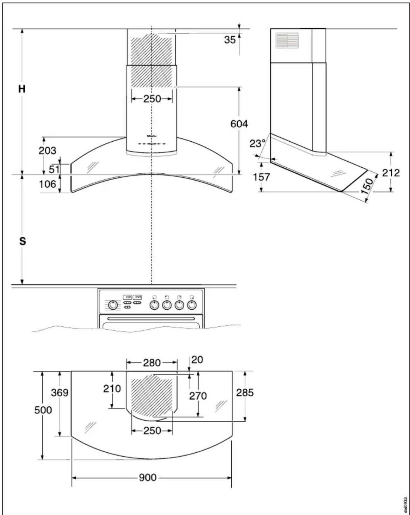 MIELE DA 249-2 - Halogen-Leuchte wechseln - 1
