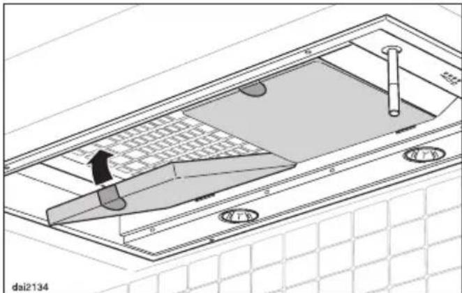 MIELE DA 2210 - Geruchsfilter einsetzen / austauschen - 1