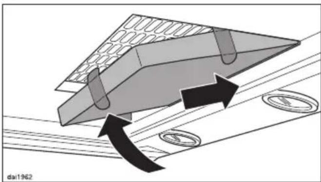 MIELE DA 416-6 - Geruchsfilter einsetzen/wechseln - 1