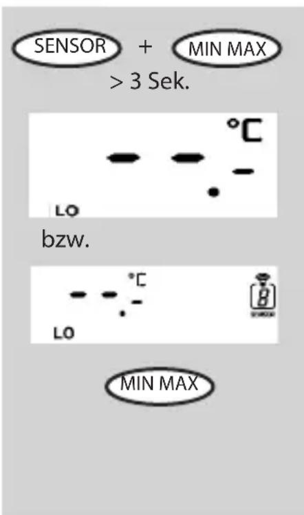 IROX QPR505 - Einstellen der Temperatur-Alarmwerte - 4