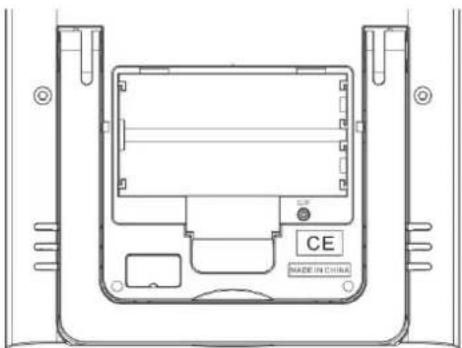 IROX ET78 - Ansicht von hinten (bei geöffnetem Batteriedeckel) - 1