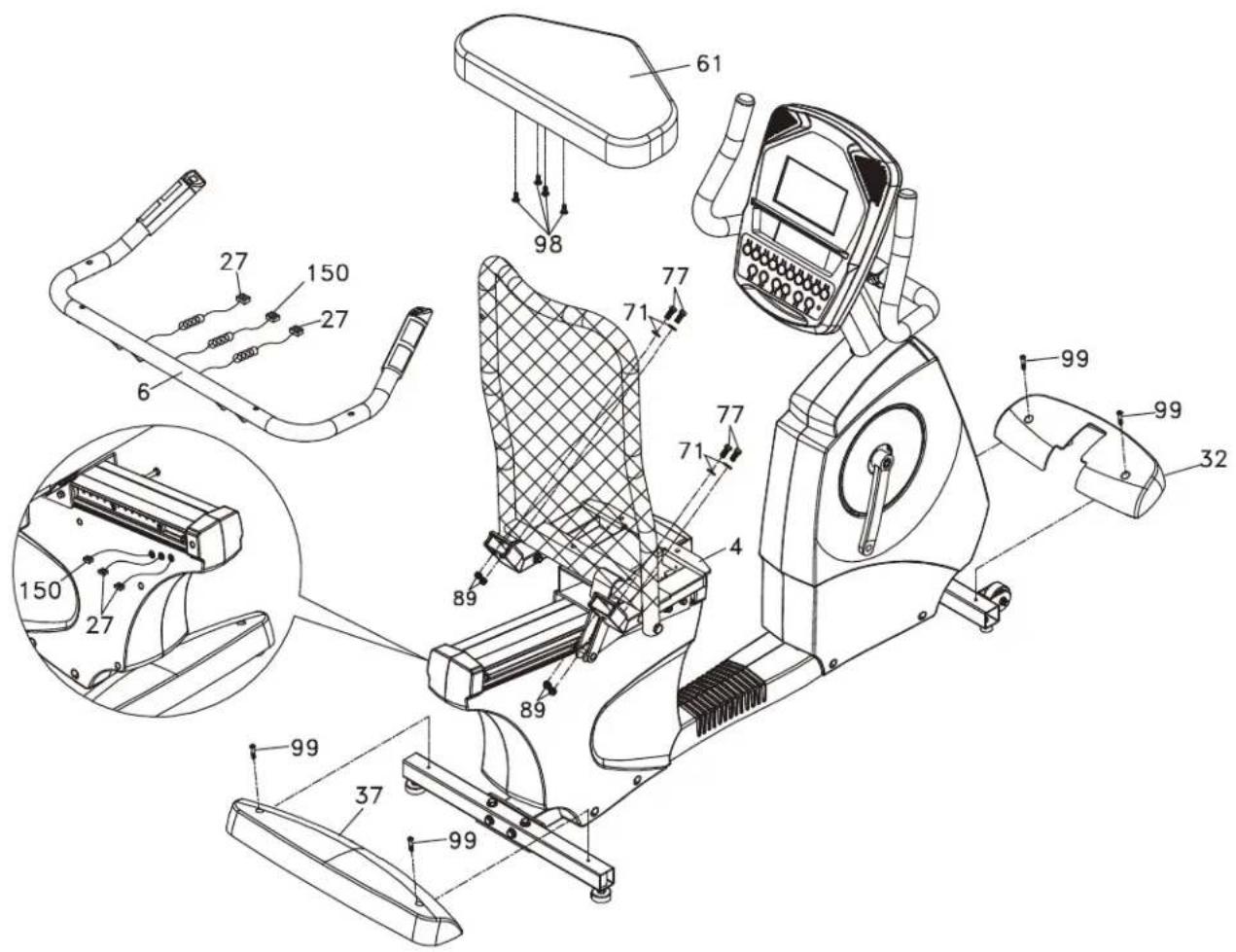 UNO Fitness RC 4.0 - SCHRITT 3: Sitz & Handgriff - 1