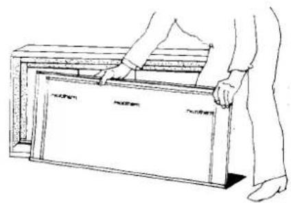 DIMPLEX VN40 - Einbau der hinteren Steinreihe - 1