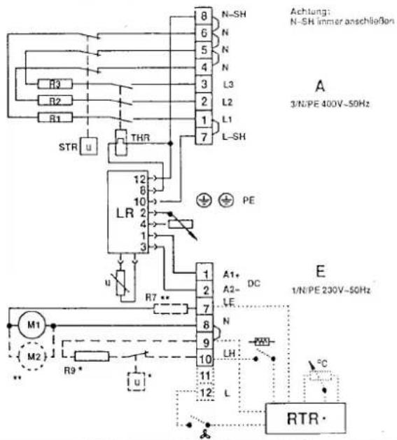 DIMPLEX VFM20 - Elektrischer Anschluß - 1