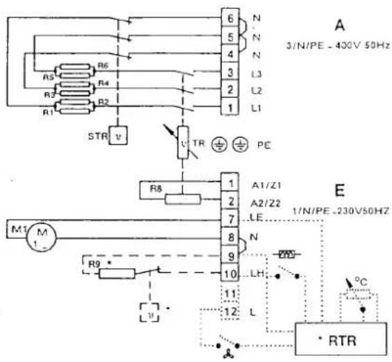 DIMPLEX VFM20 - Elektrischer Anschluß - 2