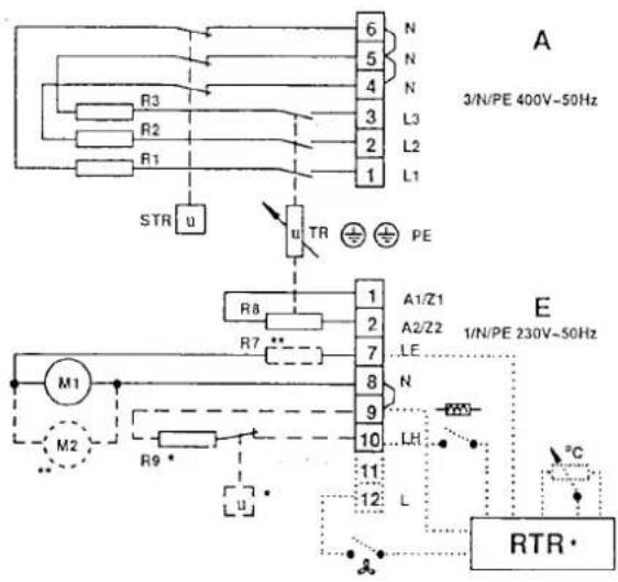 DIMPLEX VFM20 - Elektrischer Anschluß - 1