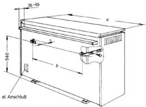 DIMPLEX VF75A - Kippsicherung, Wandabschlußgitter - 1
