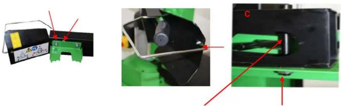 Zipper ZI-HS10P - Montage der Bedienhebel - 1